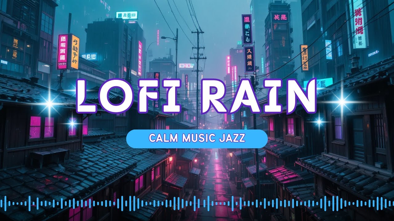 📌 Relaxing Lofi Hip Hop for Focus, Study & Sleep | 🌧️ Rain Ambience Live