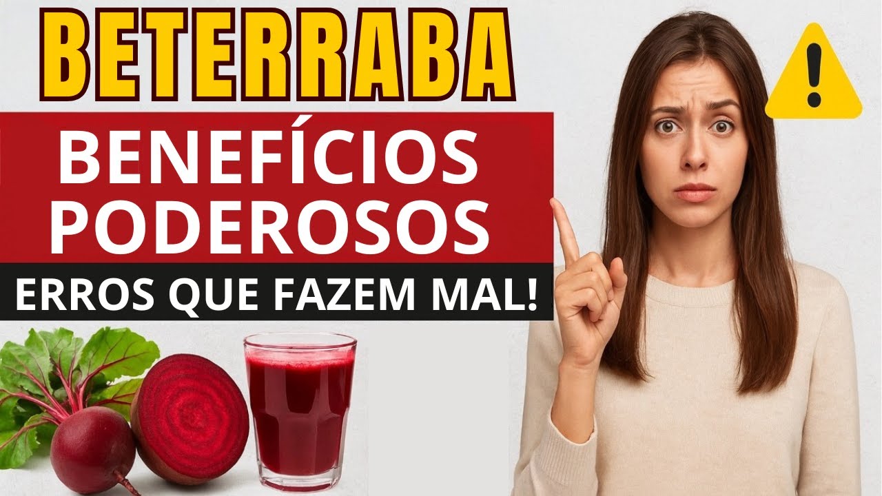 Beterraba:10 Benefícios Poderosos + Os Erros que Podem Fazer Mal! Saiba Como Consumir do Jeito Certo