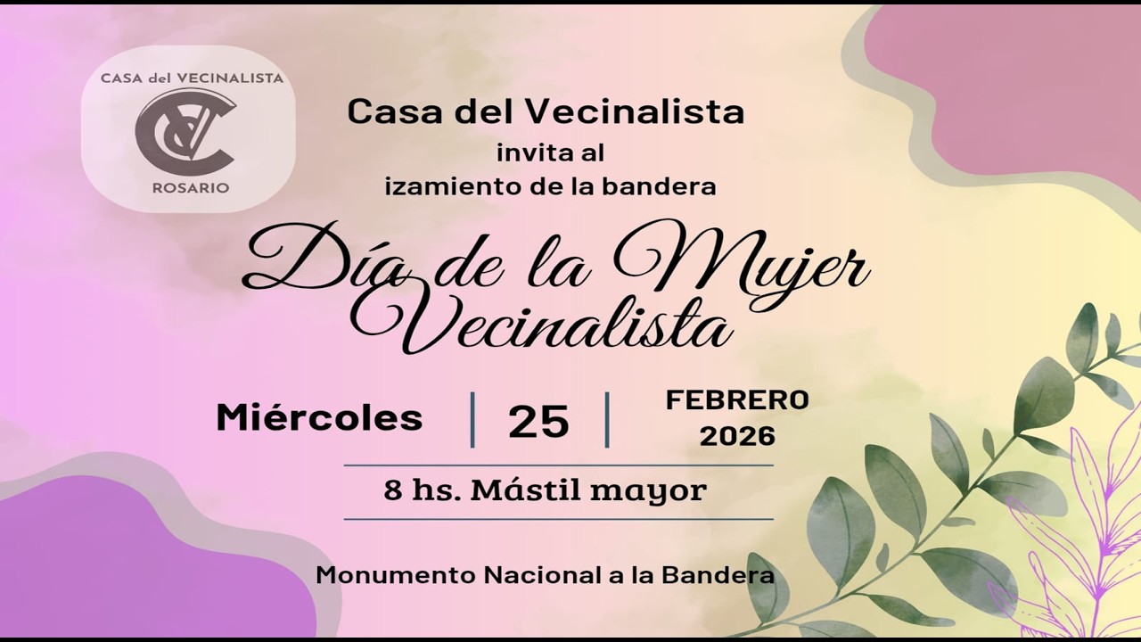 Video Institucional Casa del Vecinalista   Día de la Mujer Vecinalista 25 2 2026