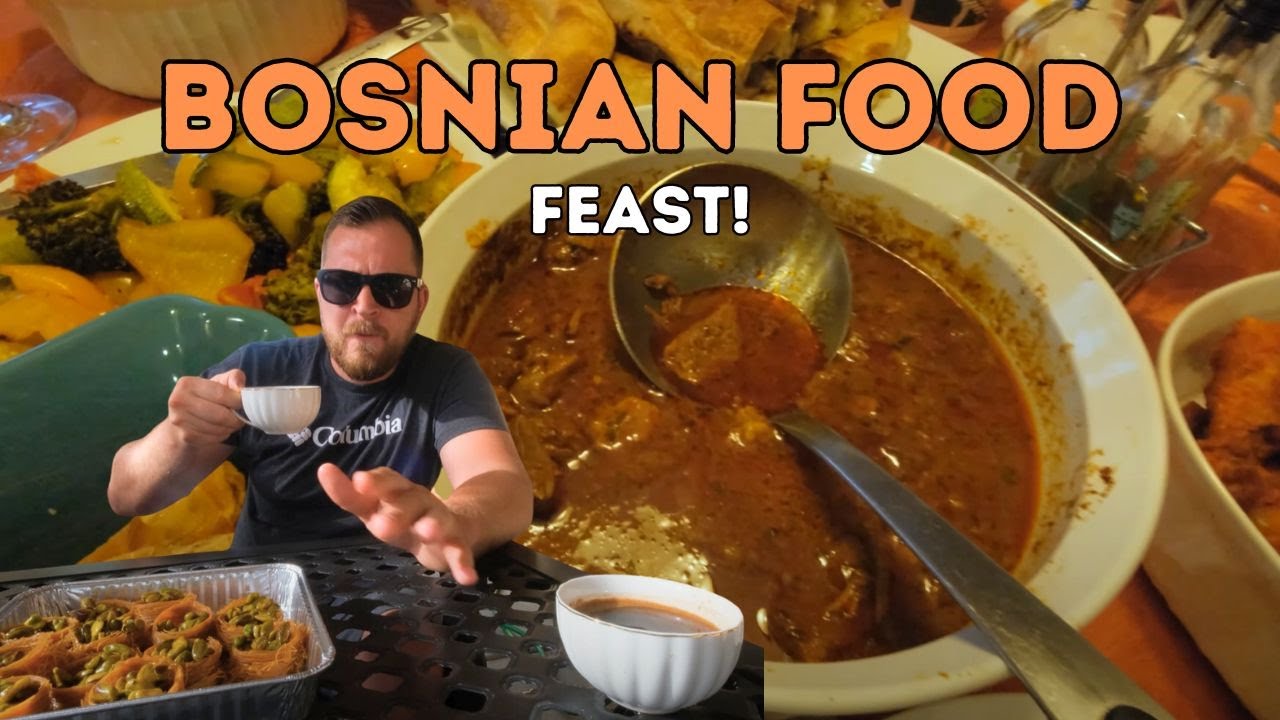 Incredible Bosnian Food Feast!