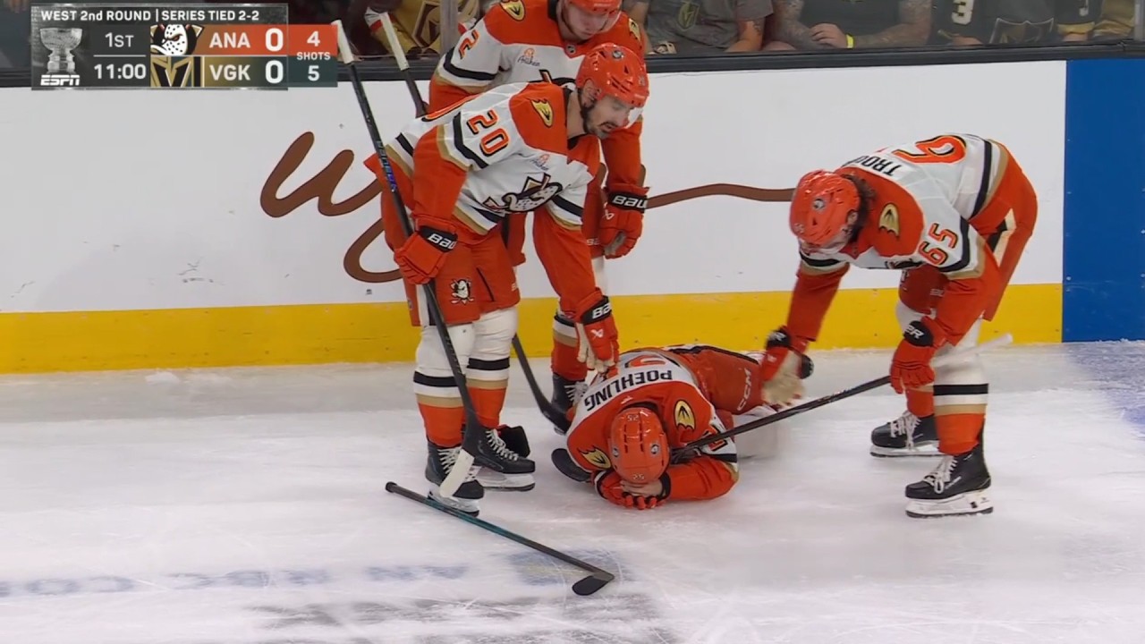 Brayden McNabb Game Misconduct For Interference Against Ryan Poehling #request