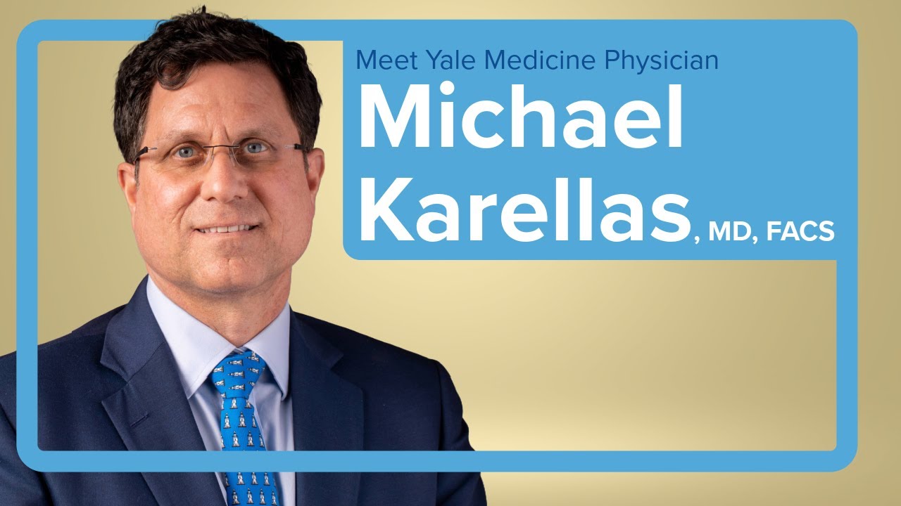 Meet Yale Medicine Urologist Michael Karellas, MD, FACS