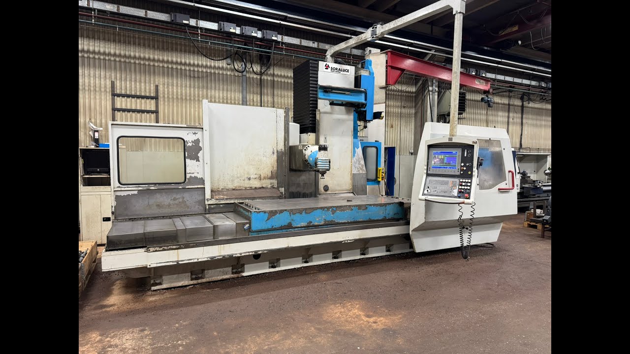 Soraluse TL-25 CNC Bed milling Machine  -    For sale at Dentool.dk
