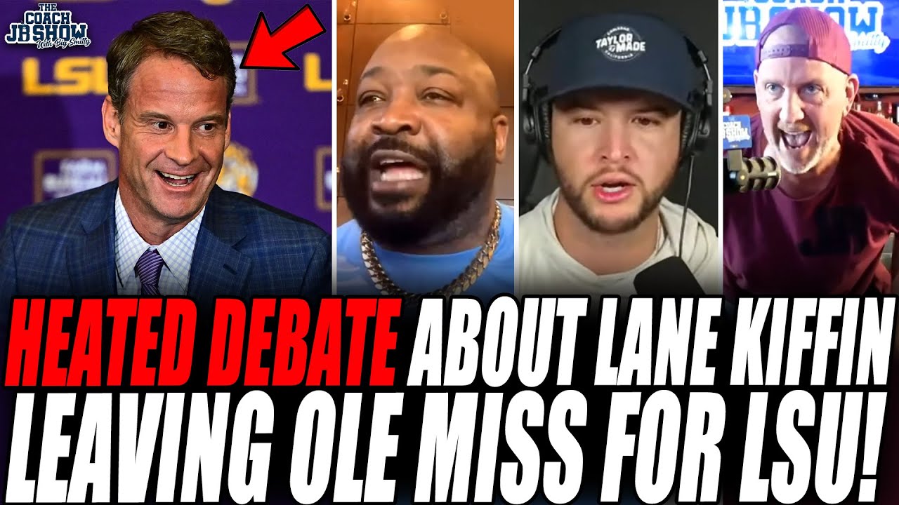 AJ McCarron & Shaun King Get Into HEATED DEBATE About Lane Kiffin LEAVING Ole Miss For LSU!