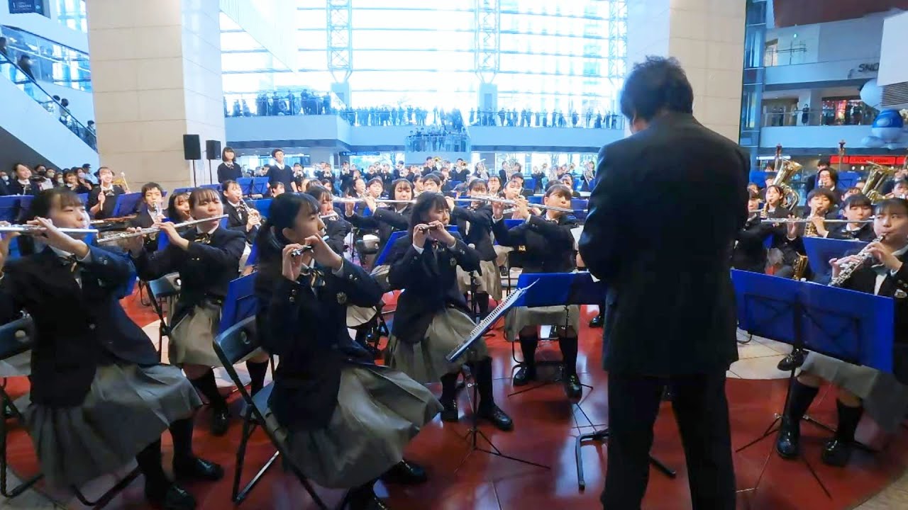 横浜創英高校 吹奏楽部「ユーロビート・ディズニーメドレー」第24回全日本高等学校吹奏楽大会