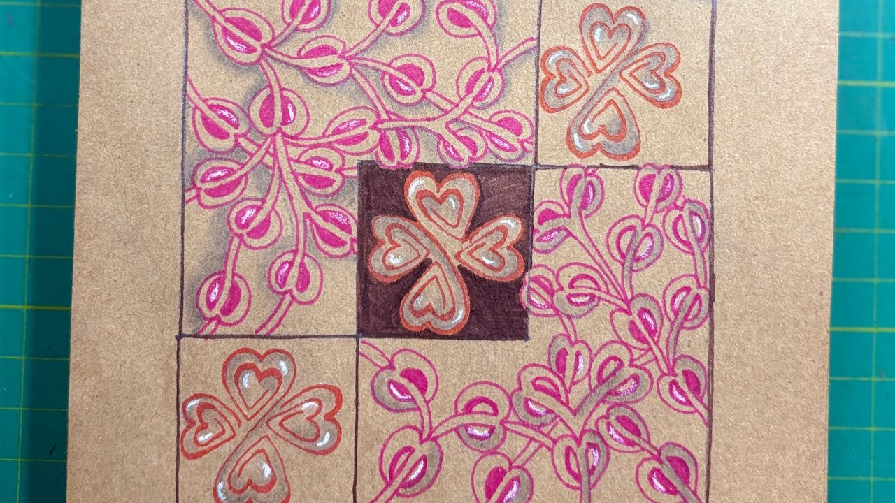 Two heart patterns for February #heartgramp & #waltzy