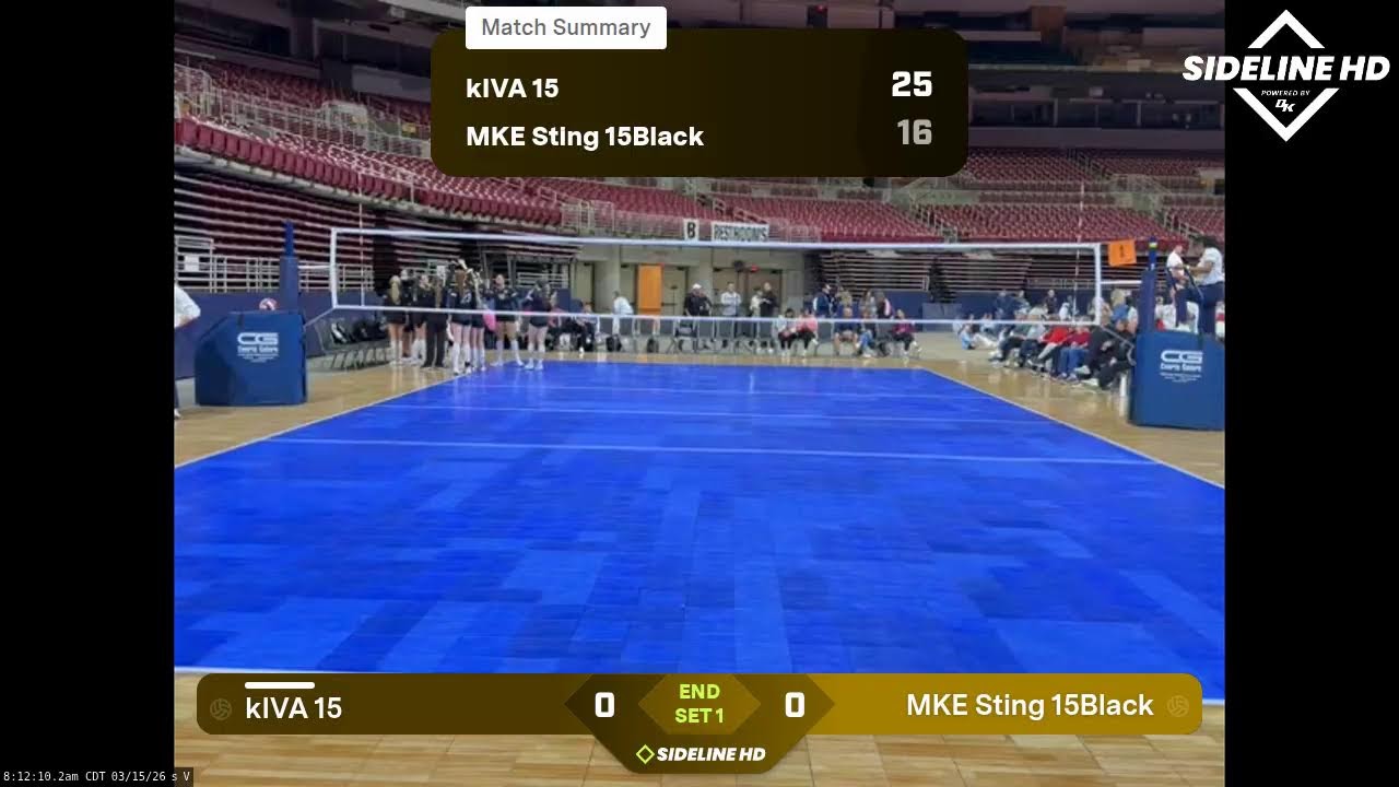 MKE Sting 15Black vs. kIVA 15 (2026.03.15)