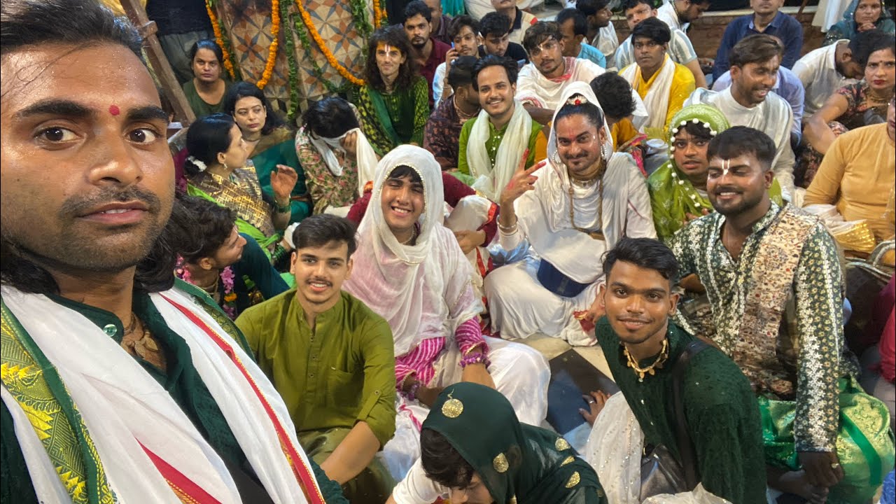Vrindavan Radha Raman ki Hariyali Teej 🌳