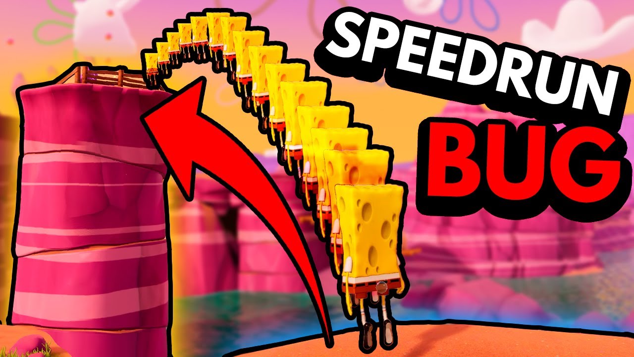 Así es un SPEEDRUN de Super Bob Esponja Odyssey