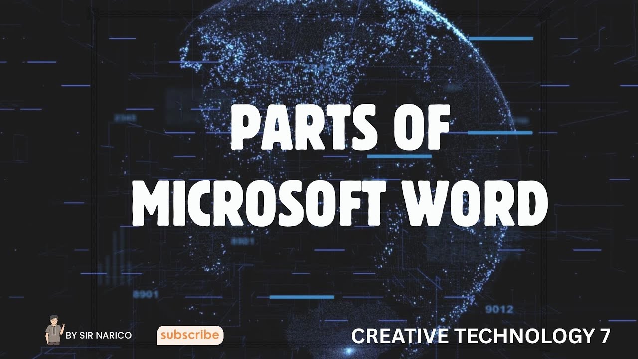 ЧАСТИ MICROSOFT WORD || CREATIVE TECHNOLOGY 7