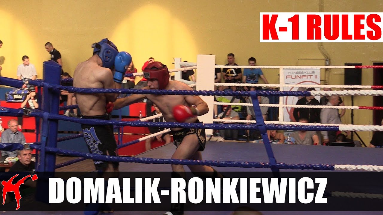 1/2 Finału MP K-1 (-75kg): Bartek Domalik vs Michał Ronkiewicz