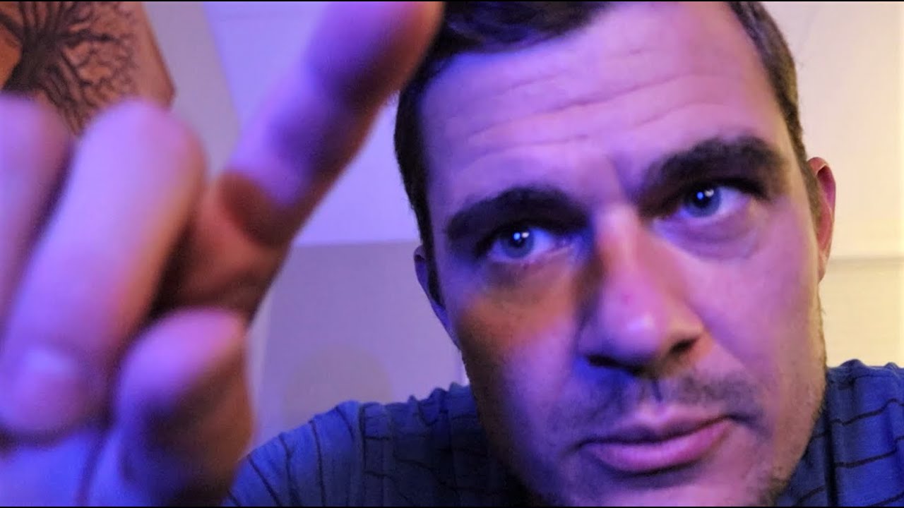 Your Personal ASMR Session with Up Close Face Touching, Snipping, Plucking, and Soft Speaking