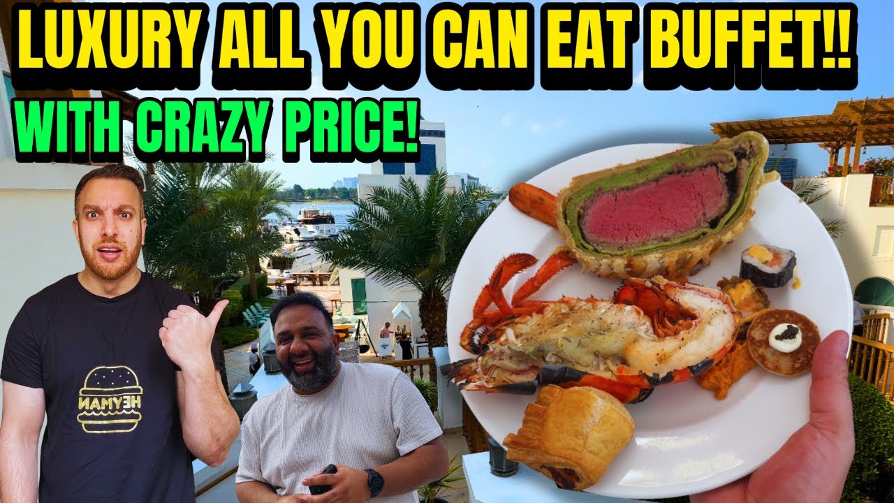 All You Can Eat BUFFET With An INSANE PRICE! Park Hyatt DUBAI (Is This Worth it?!)