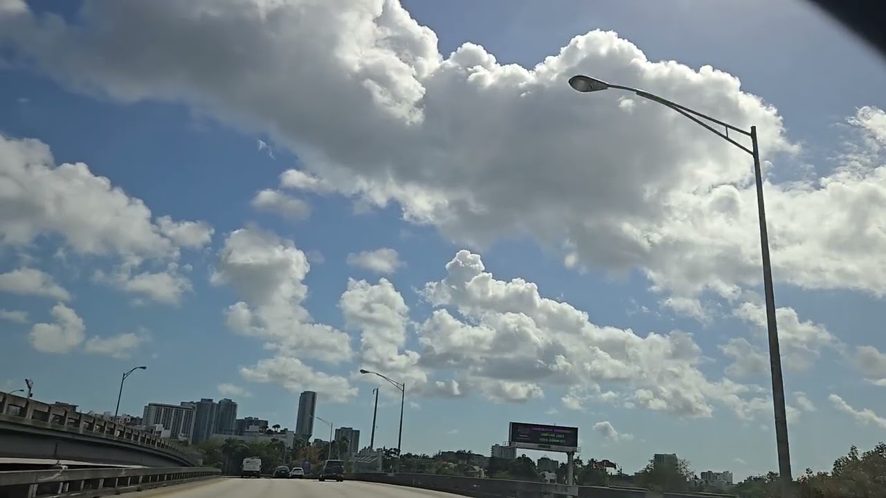 Heading to Coconut Grove in Miami, Florida