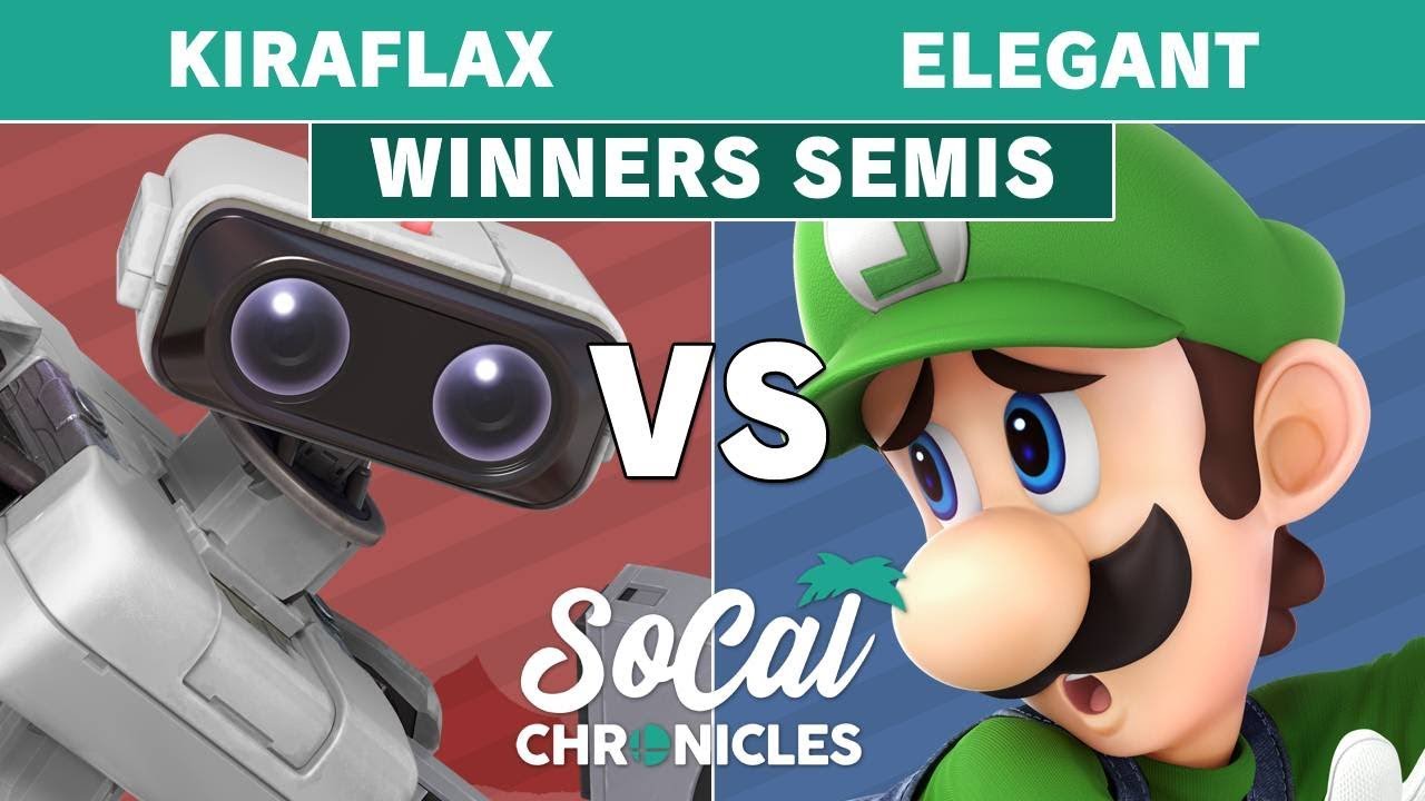 Socal Chronicles 2020 - Kiraflax (ROB) Vs NVR | Elegant (Luigi) Winners Semis - Smash Ultimate