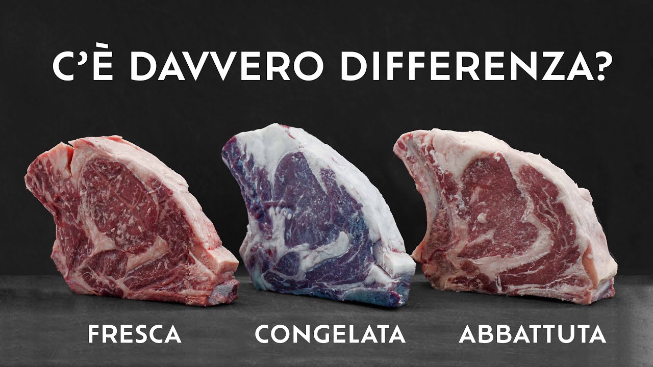 La carne congelata è meno buona? Facciamo un test per scoprirlo