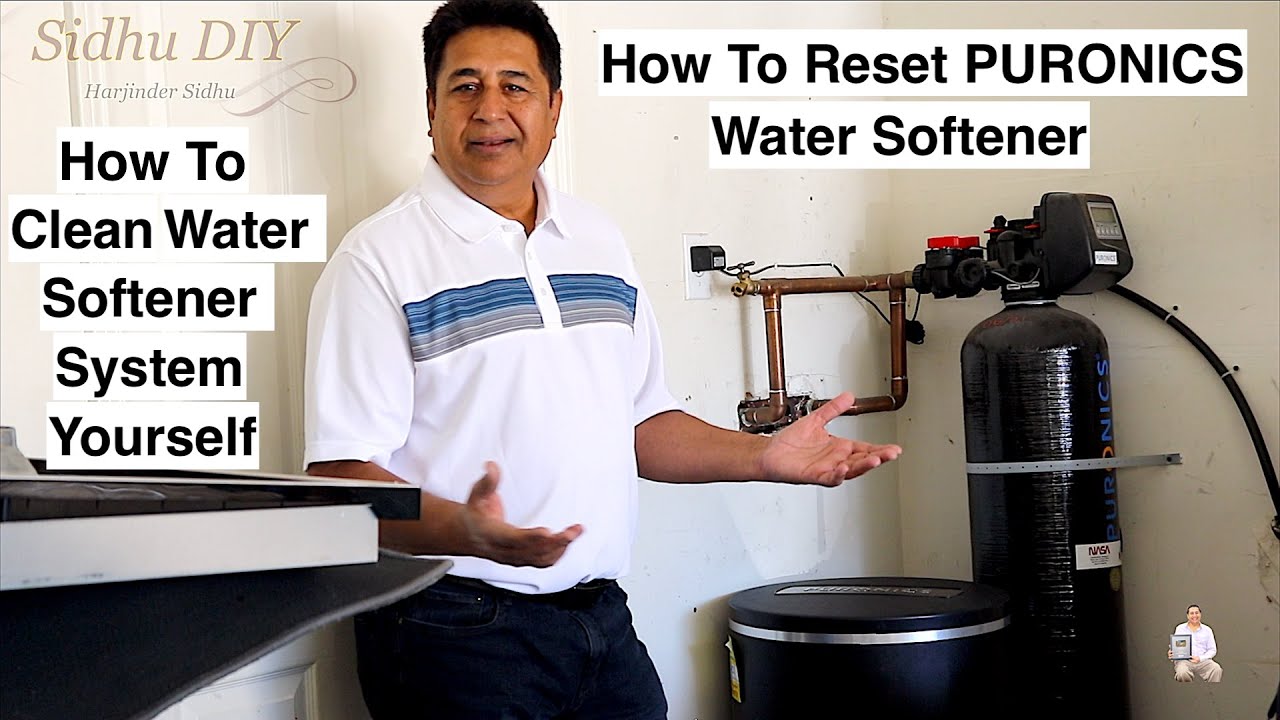 DIY Water Softener Maintenance: Resetting Your PURONICS Water System