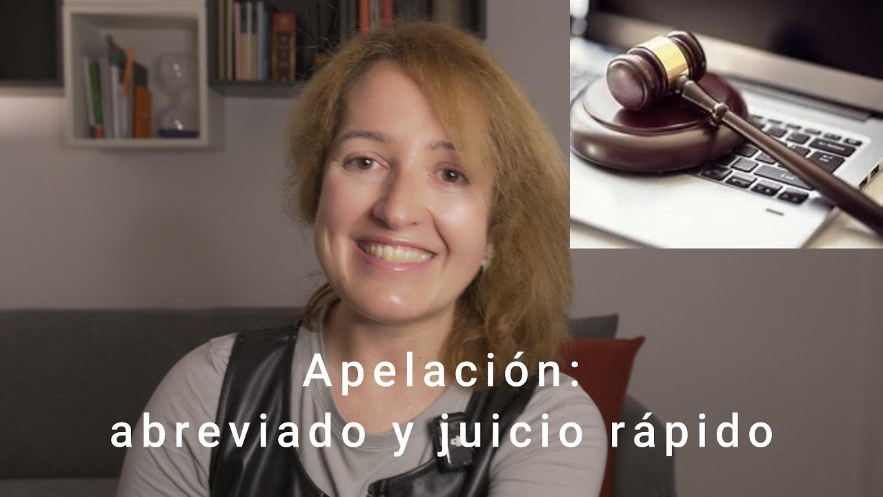 APELACIÓN: Abreviado y Juicios Rápidos #apelación #oposicionesjusticia #juicios #penalista #justicia
