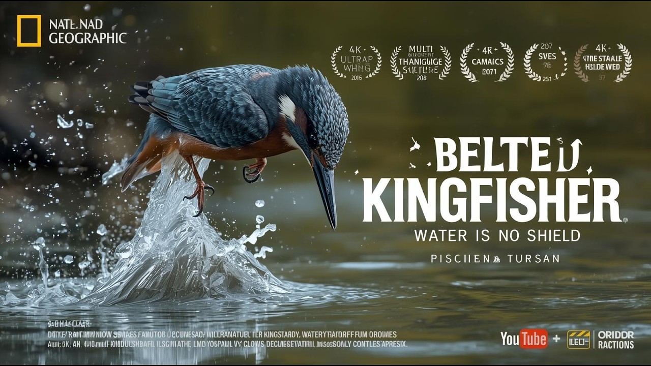 Belted Kingfisher: Built to Strike Water