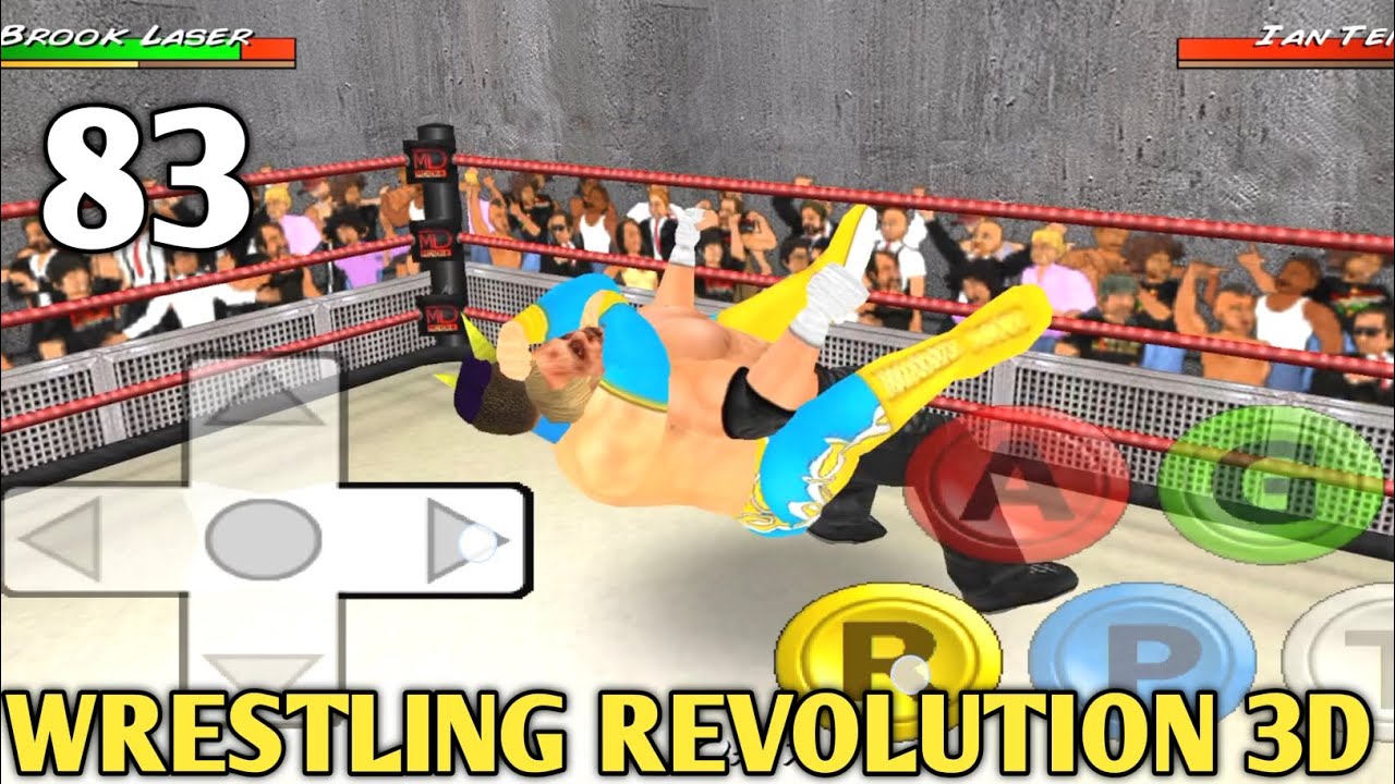 Wrestling Revolution 3d Gameplay || fight games || Wrestling Career || Fight - 83