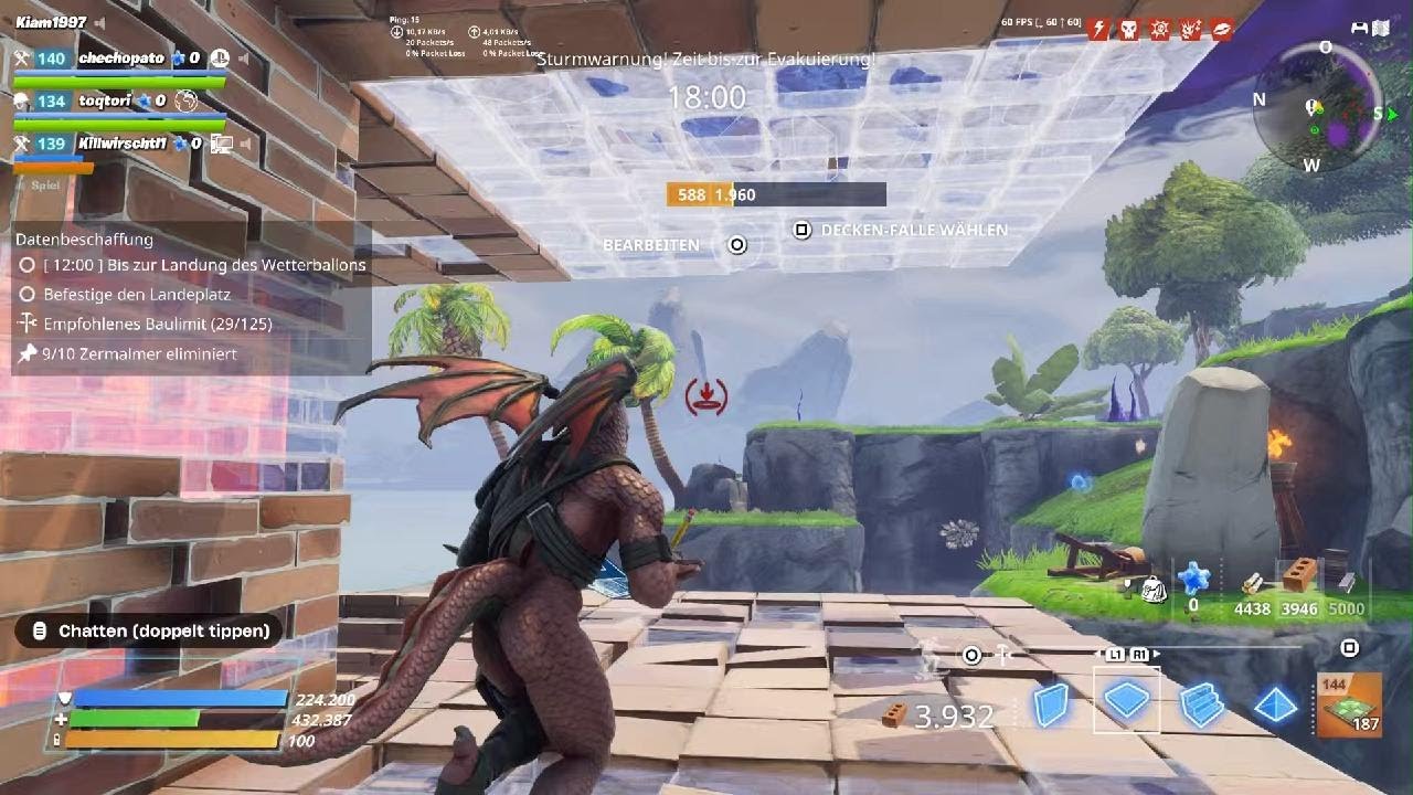 Rettet die Welt 160er Datenbeschaffung mit Flintern Raptor OP Build.