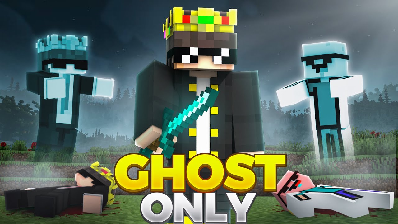 I Snuck Into a 'GHOST ONLY' Minecraft Server!
