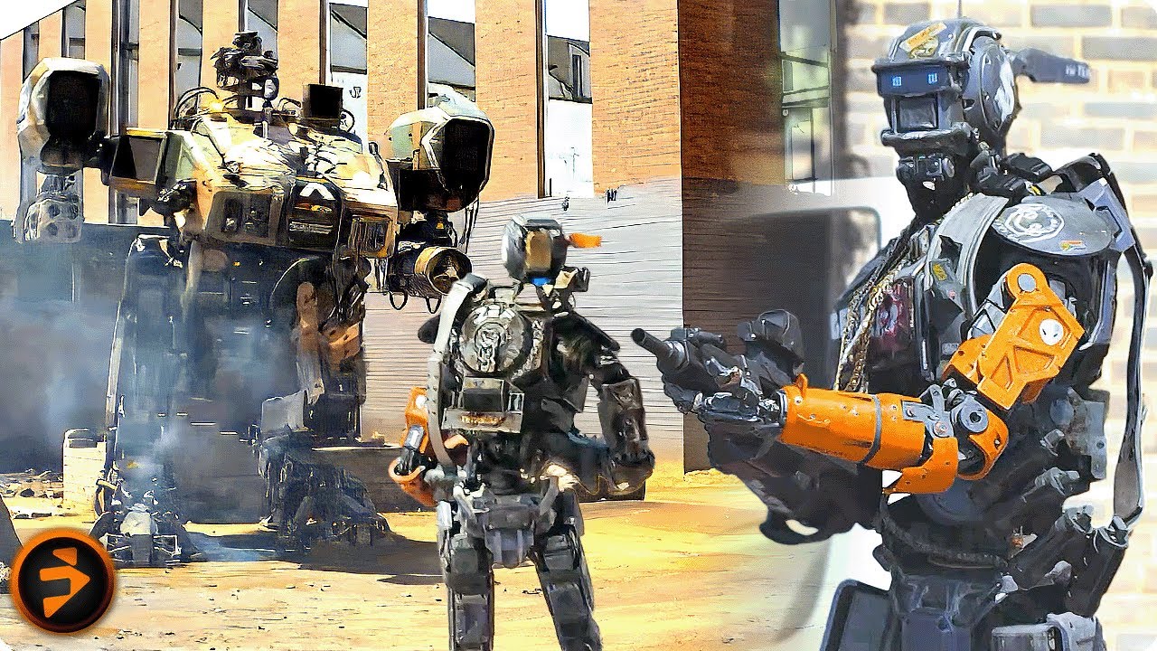 Robot Fight Scene | CHAPPIE | Dev Patel, Hugh Jackman