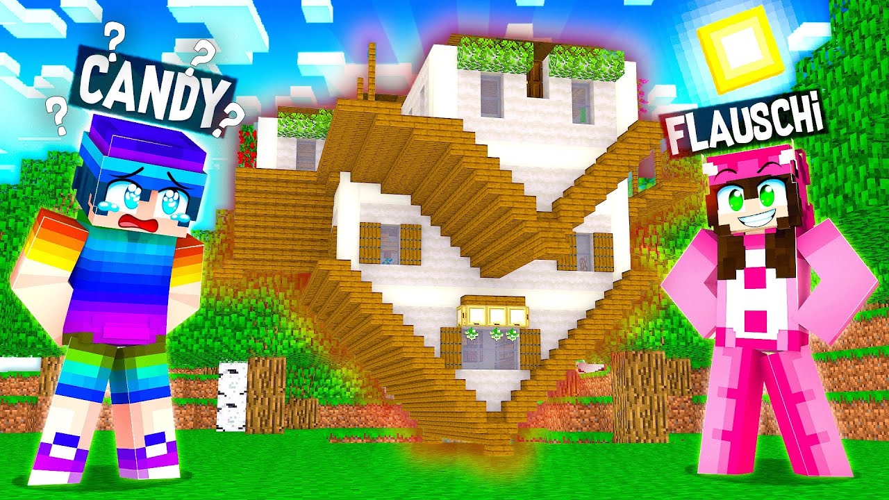 Minecraft Stadt #039 - UMGEDREHTES HAUS PRANK an CANDY | Minecraft