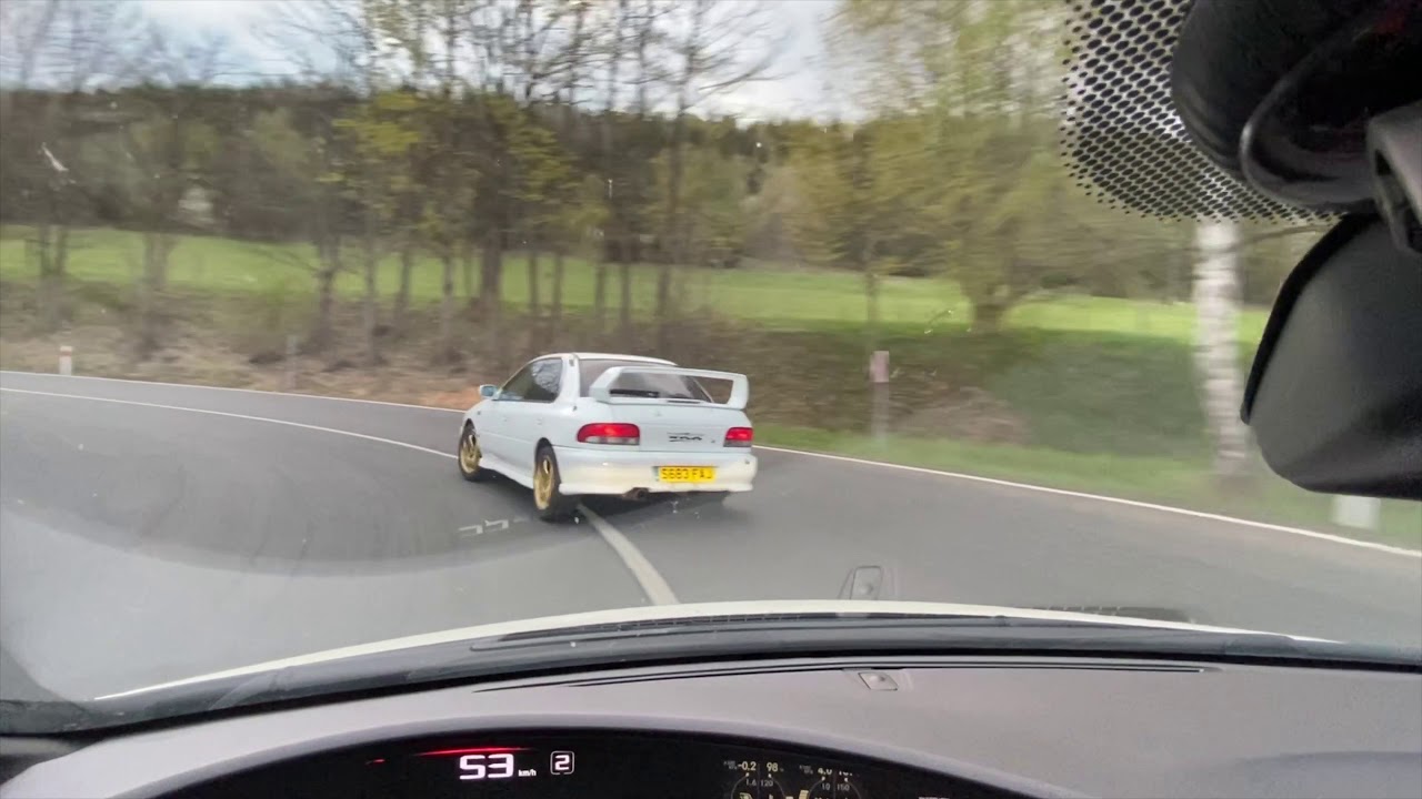 Touge FK2  9g Civic Typer vs Impreza GC8 STI JDM