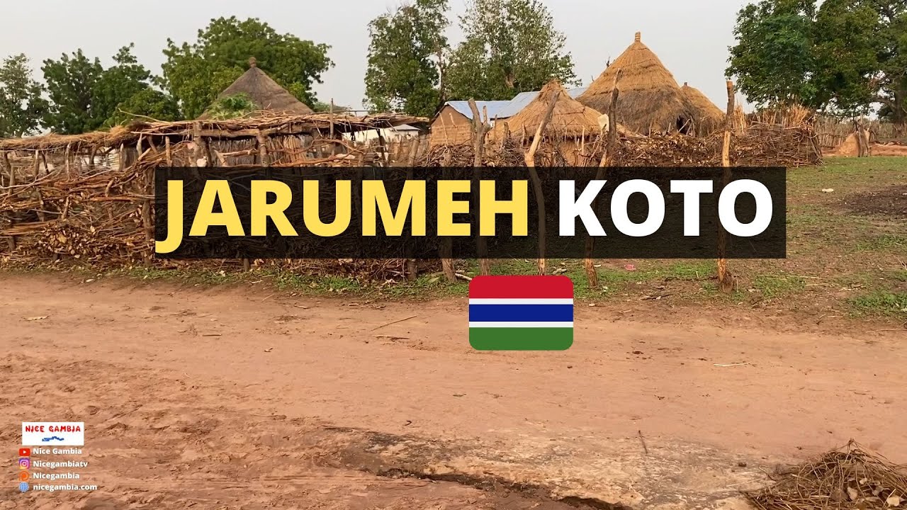 Exploring Jarumeh Koto Central River Region in The Gambia