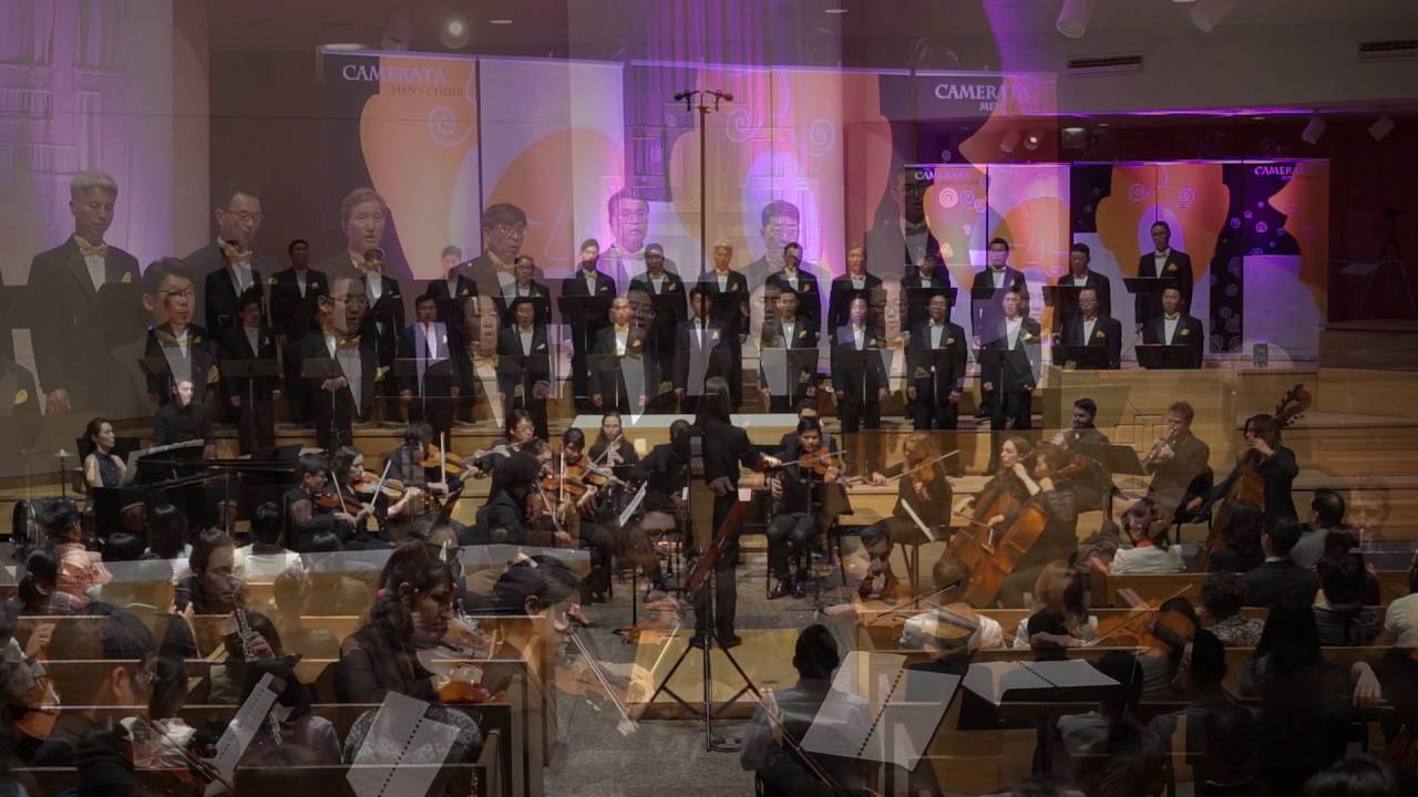 꽃밭에서 / 이봉조 곡, 신상우 편곡, Orchestrated by 김기영 - 카메라타남성합창단