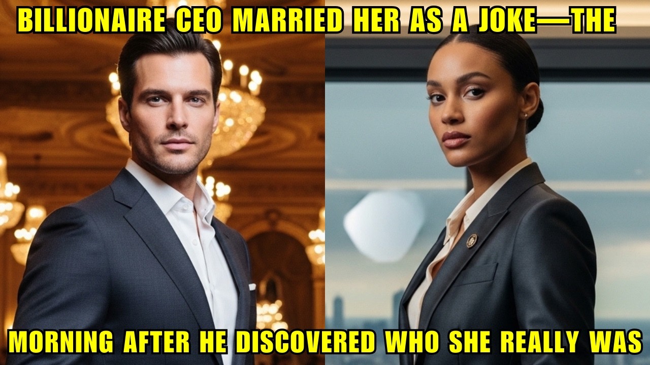 Billionaire CEO Married Her As A Joke—The Morning After He Discovered Who She Really Was