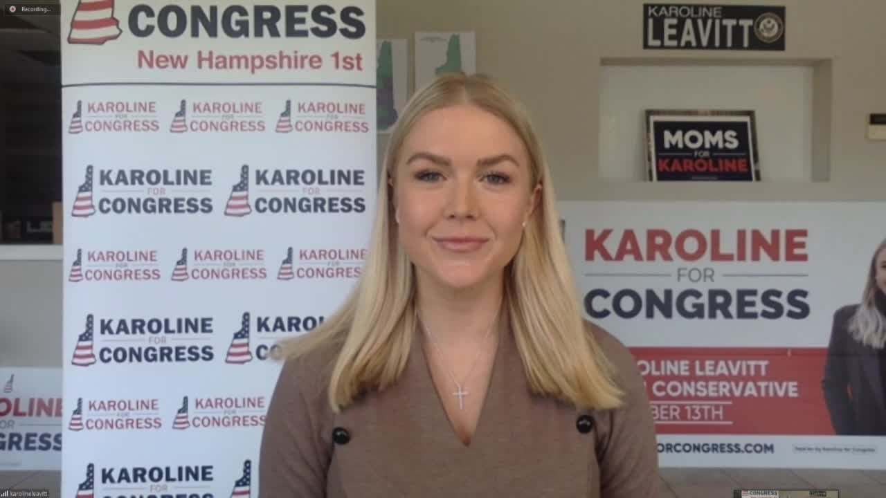 Full video: Republican 1st District candidate Karoline Leavitt answers voters' questions