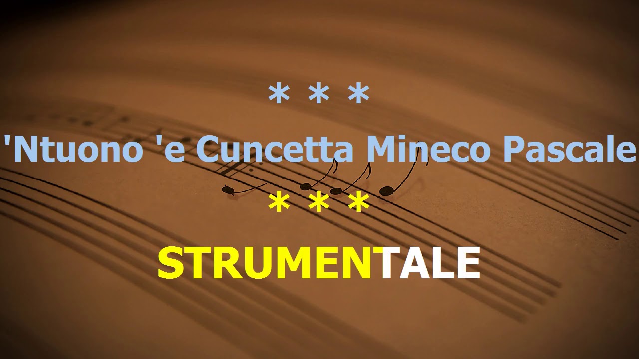 Tuppe tuppe mariscià Marisa Paris Karaoke VuErre Music