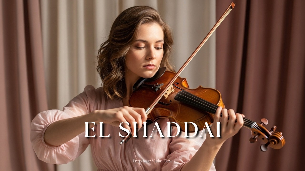 El - Shaddai - Violín Profético para Oración Profunda | Música Instrumental de Adoración Cristiana