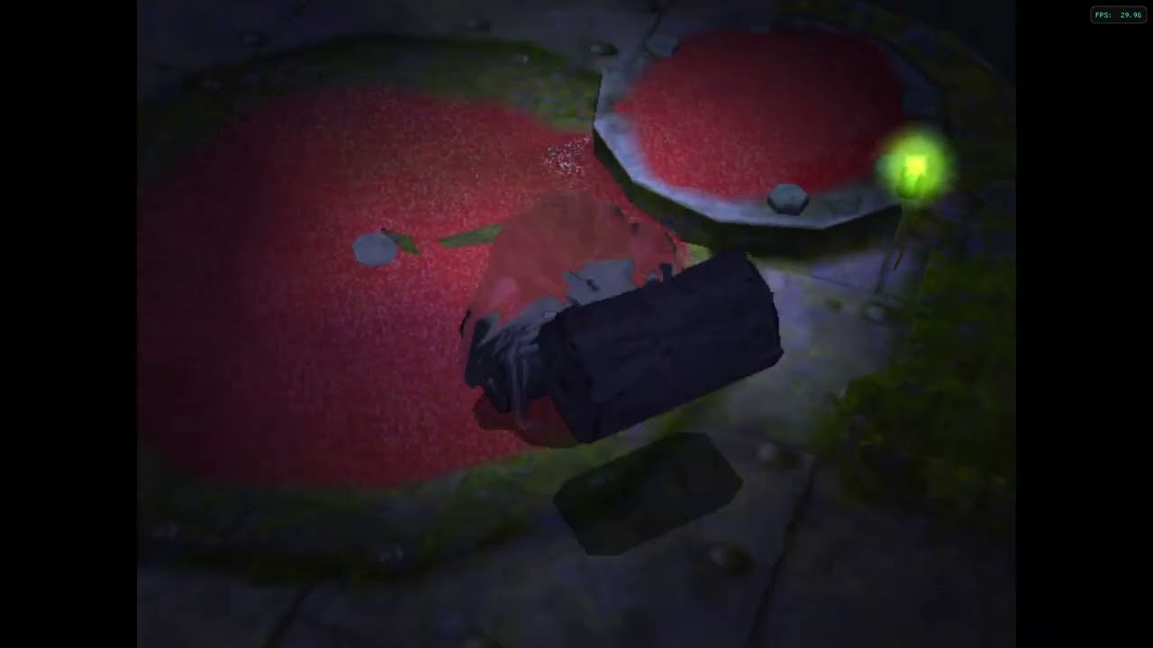 The Waterwraith is scary [Pikmin 2 Power Cut]