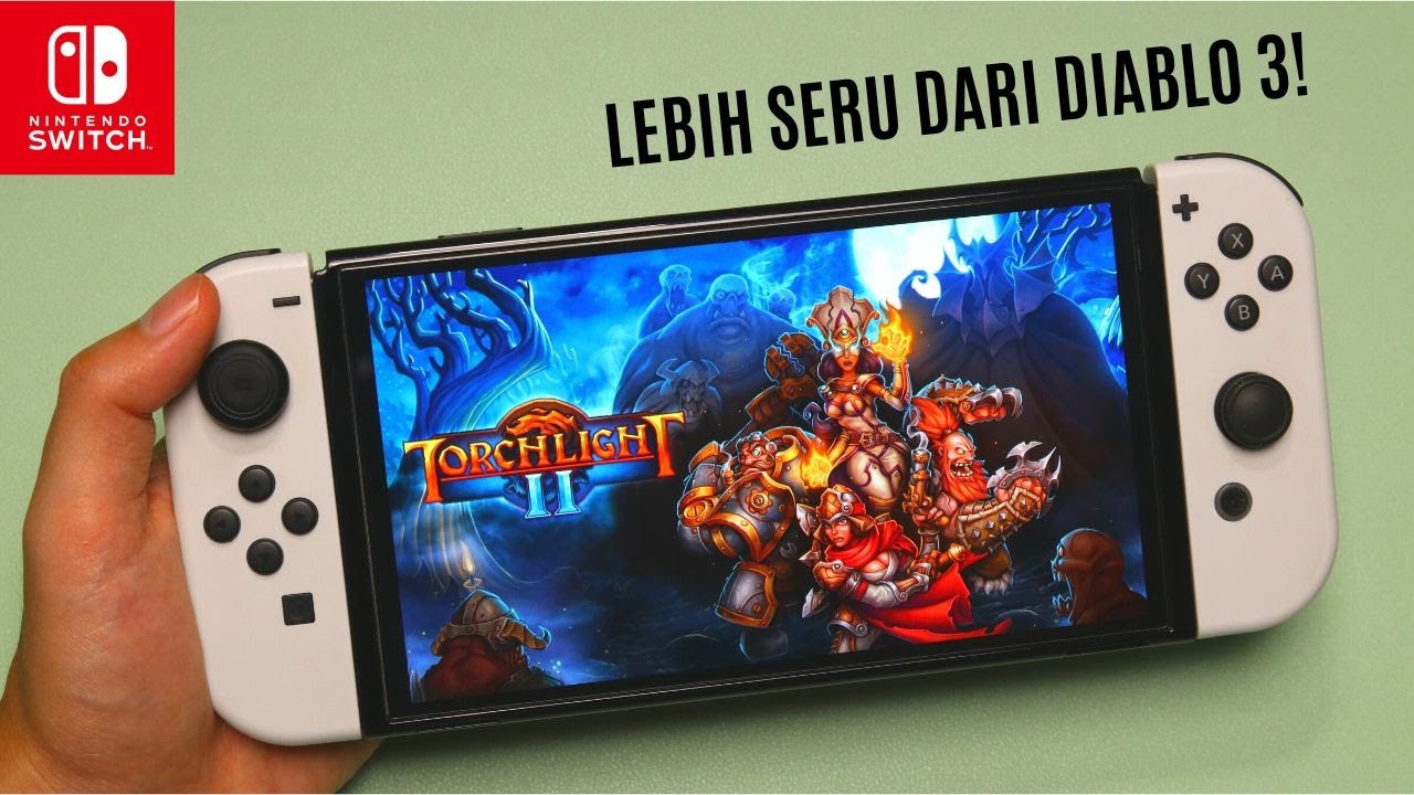 APA ITU DIABLO 3!😏 MENDING INI!😎 TORCHLIGHT 2 NINTENDO SWITCH OLED HANDHELD GAMEPLAY