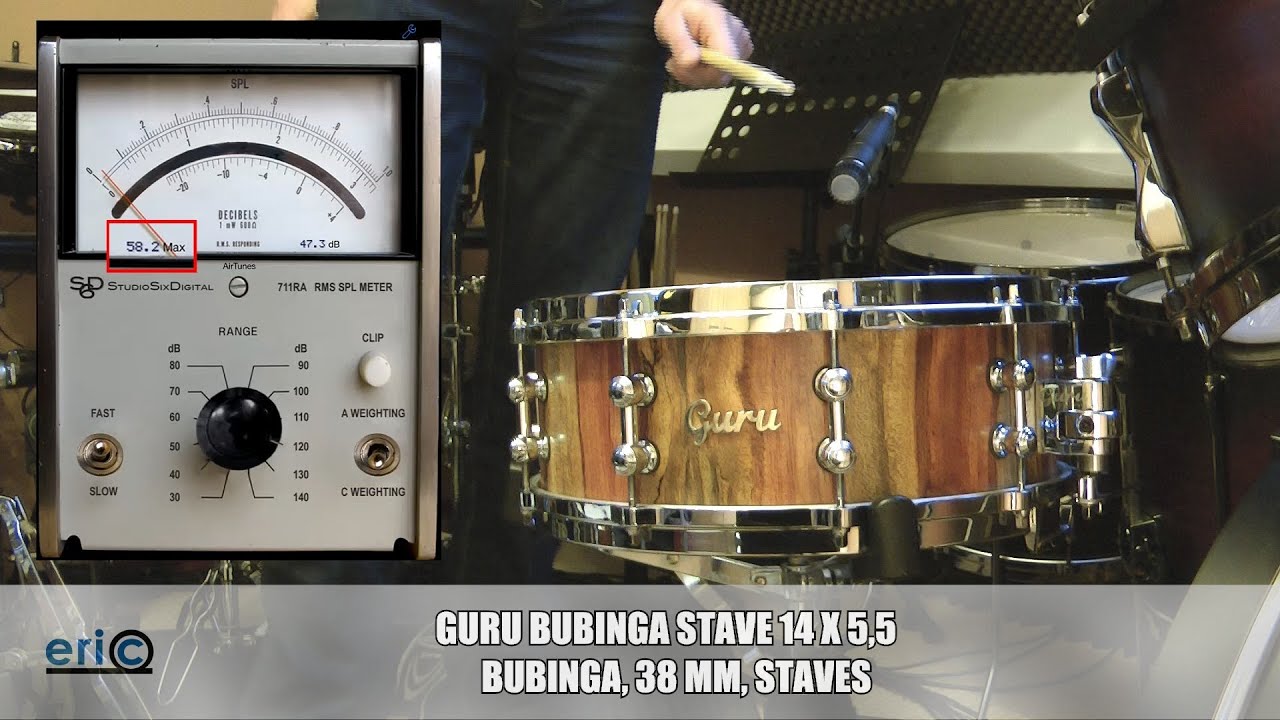 Snare drum loudness test
