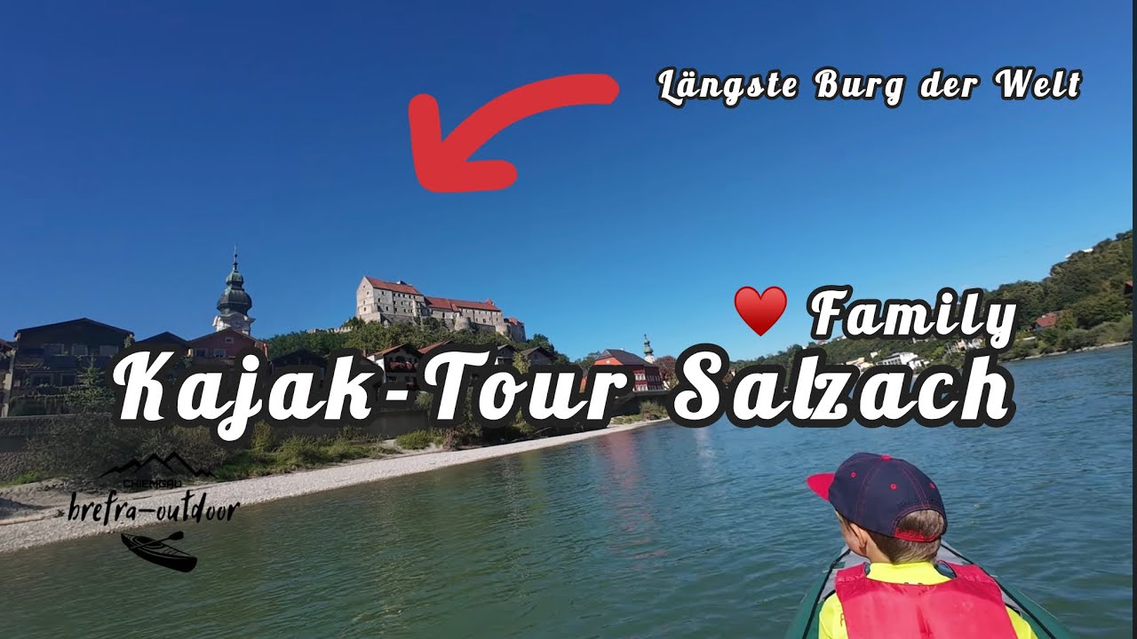 Flusswanderung auf der Salzach von Tittmoning nach Burghausen 