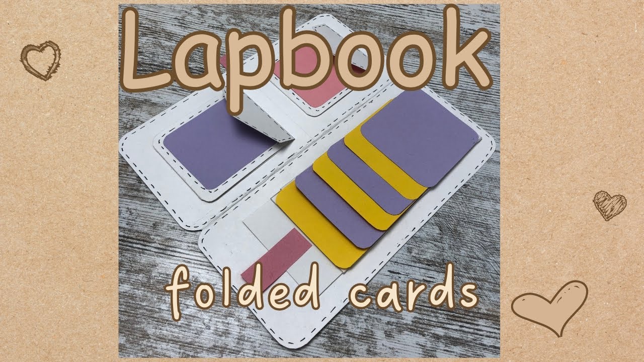 Lapbook folden cards
