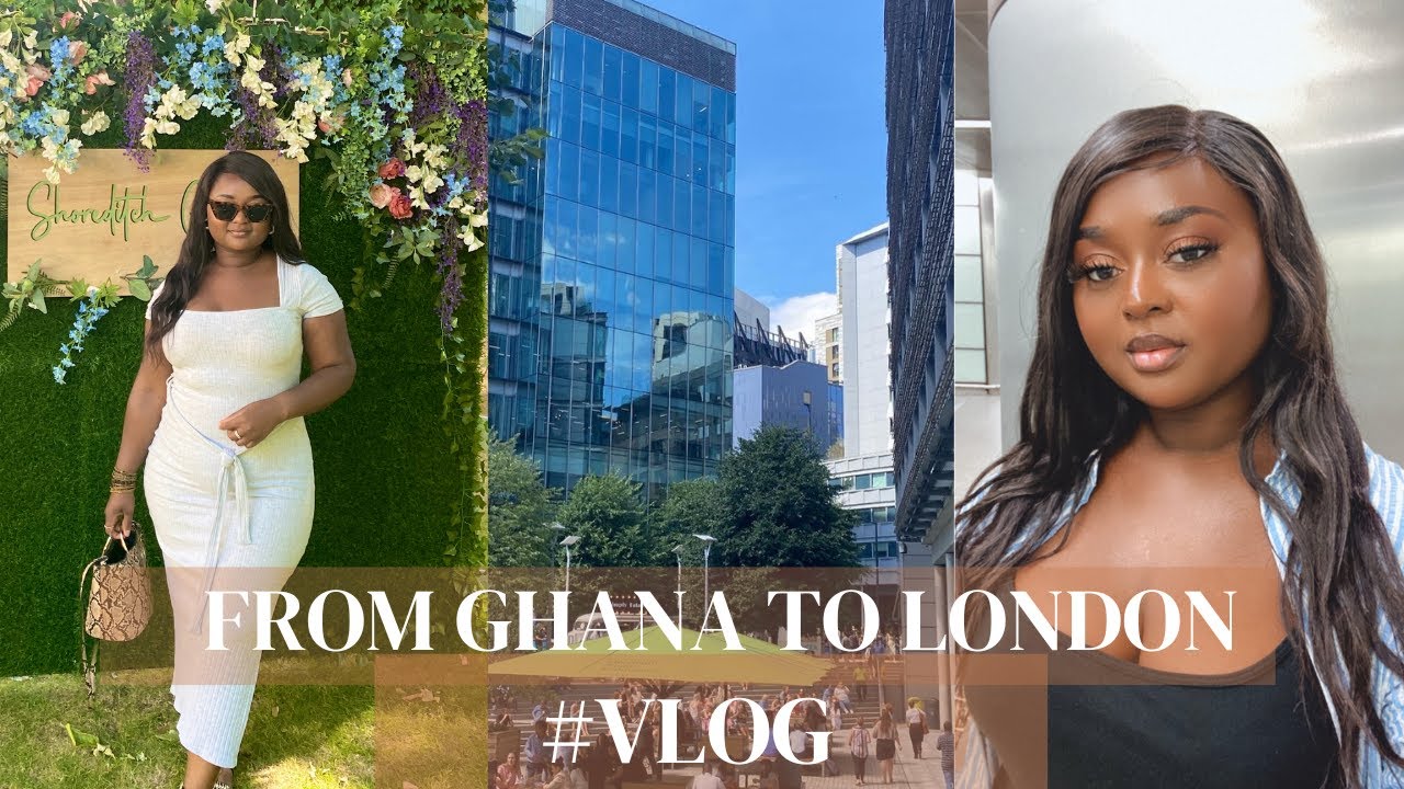 FROM GHANA TO LONDON VLOG + TRYING SIERRA LEONE FOOD FT @AuthenticAfrican PART 1