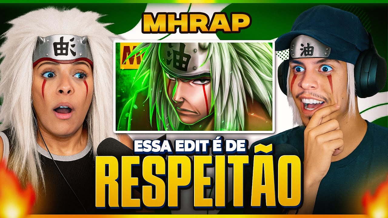 MHRAP: Tipo Jiraiya 2 😏 (Naruto) | [Casal Jounin React] 🔥