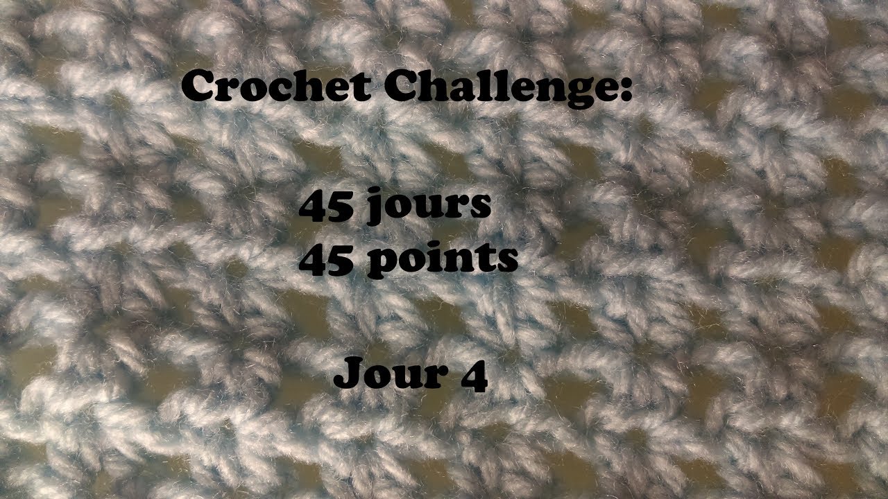 Crochet Challenge: 4e jour (L' Andalou)