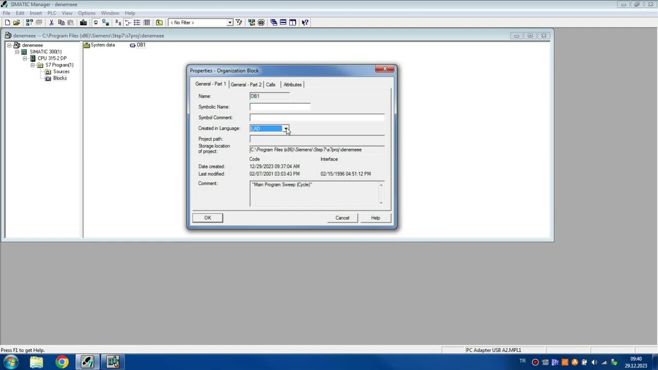Siemens S7-300 PLC, Program Download, Hardware Configuration using SIMATIC Manager