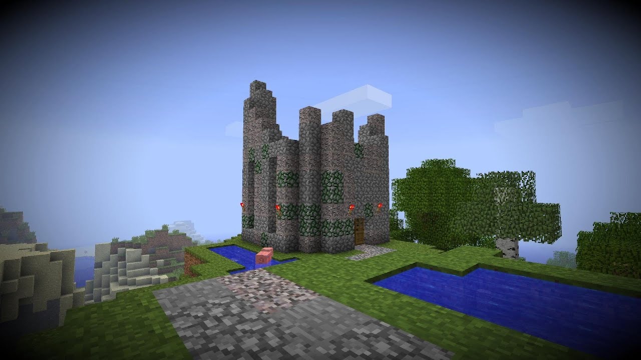 Building an Abandoned Tower in Minecraft Beta!