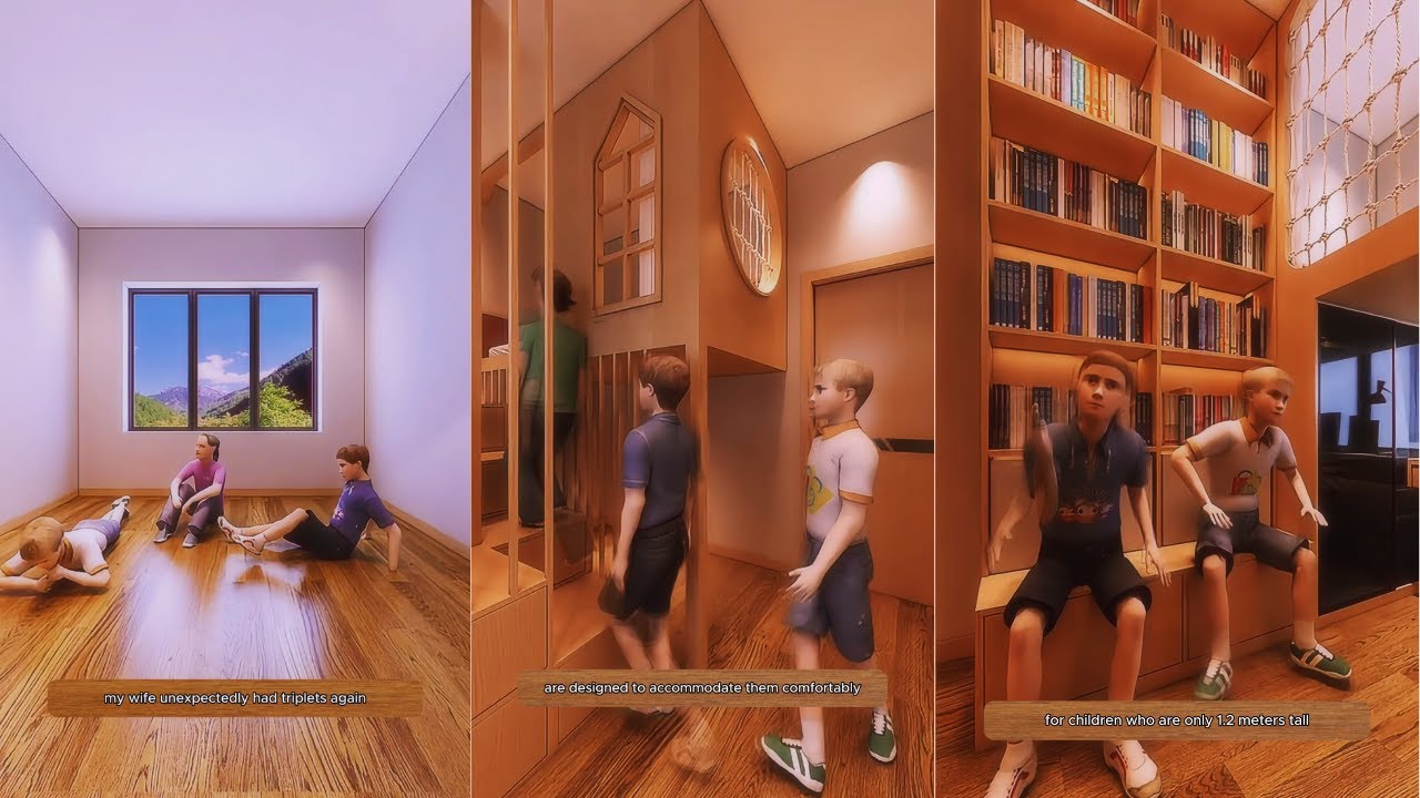 Let's Design a Small Bedroom for 3 Kids!