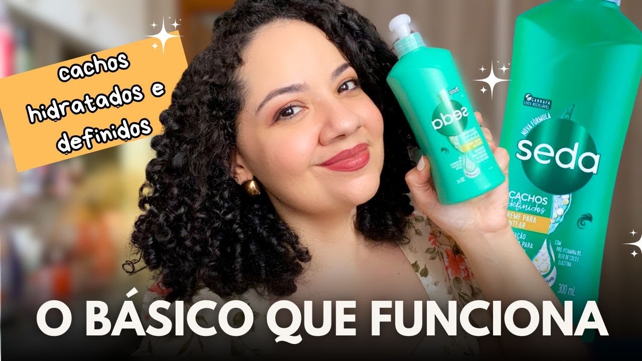 RESENHA CREME DE PENTEAR SEDA CACHOS DEFINIDOS E HIDRATADOS | CACHEADA ECONÔMICA