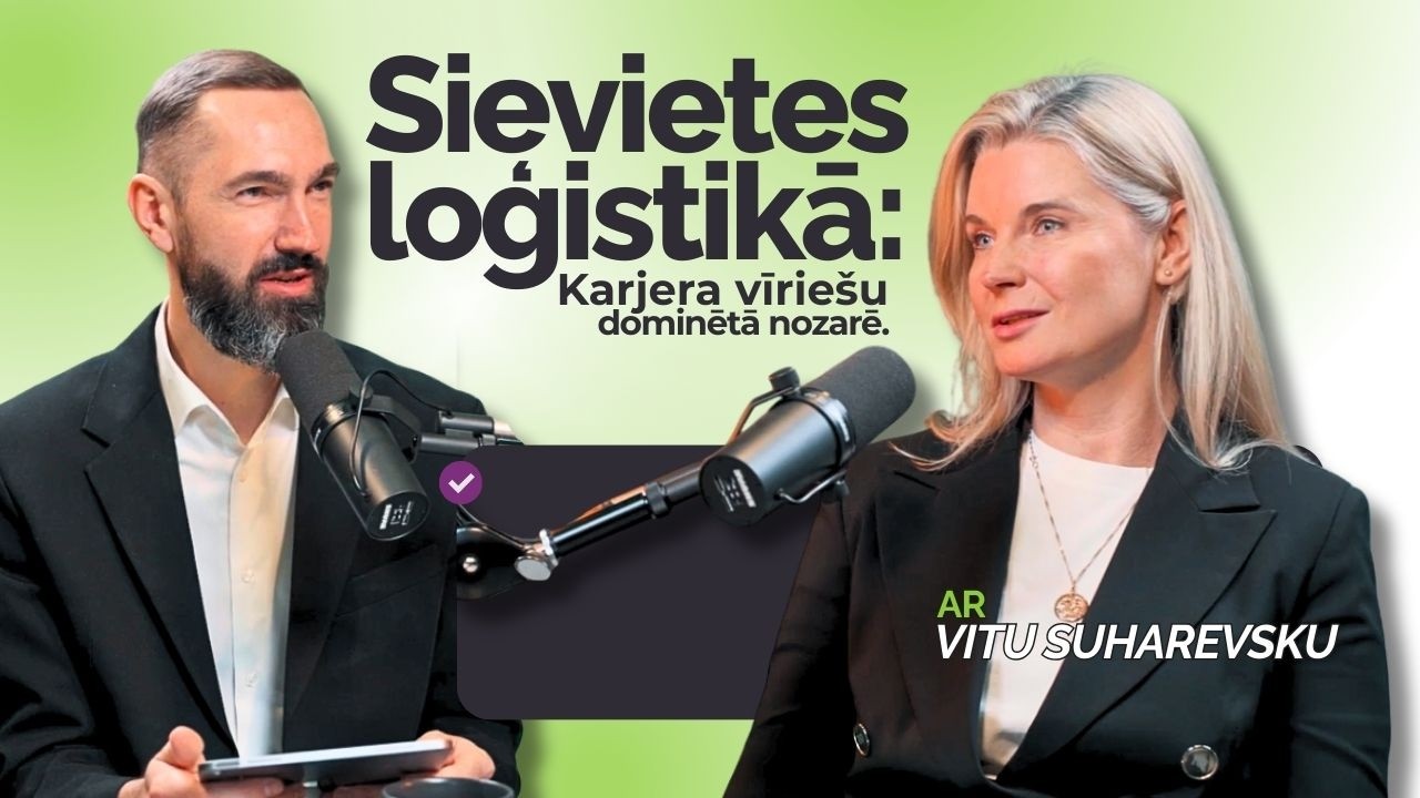 Sievietes loģistikā: Karjera vīriešu dominētā nozarē.