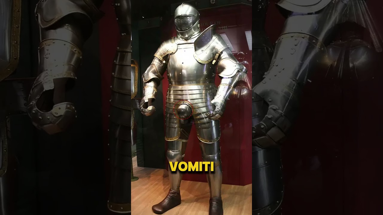 Il punto debole dei cavalieri medievali ⚔️🔥
