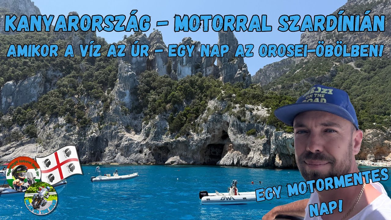 Amikor a víz az úr - Egy nap az Orosei-öbölben! - Kanyarország - Motorral Szardínián 9/10